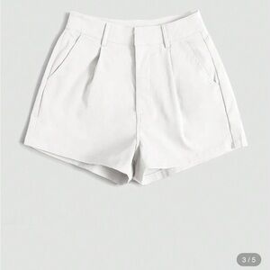 Women's White Shorts